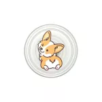 Popsockets PlantCore Grip Cheeky Corgi 806487 telefontartó és állvány