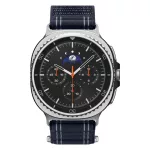 SPIGEN WBF0 ÓRASZIJ Samsung Galaxy Watch 8 / Classic készülékhez (40 / 44 / 46 MM) tengerészkék