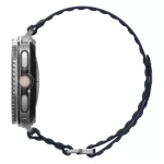 SPIGEN WBF0 ÓRASZIJ Samsung Galaxy Watch 8 / Classic készülékhez (40 / 44 / 46 MM) tengerészkék