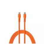 COLORUM kábel USB-C–USB-C 1,8 m 3A CK60-CC-10 narancssárga