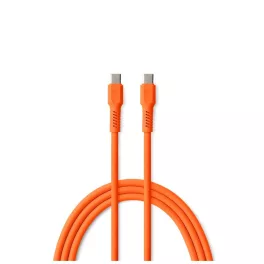   COLORUM kábel USB-C–USB-C 1,8 m 3A CK60-CC-10 narancssárga