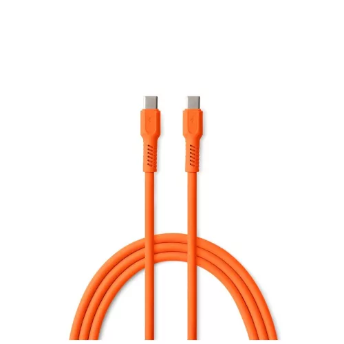 COLORUM kábel USB-C–USB-C 1,8 m 3A CK60-CC-10 narancssárga