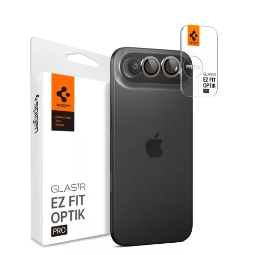 Spigen Optik Pro Glas.TR “EZ FIT” kameravédő 2 db iPhone Air készülékhez arany