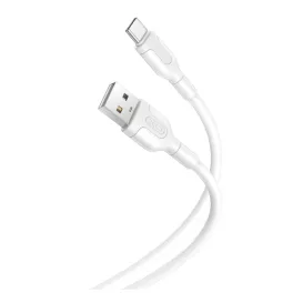 XO kábel NB212 USB – USB-C 1,0 m 2,1A fehér