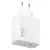 Xiaomi MDY-19-EK Triple (2xUSB-C, 1xUSB-A) 90W utazási töltő fehér