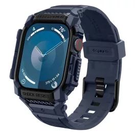   SPIGEN RUGGED ARMOR "PRO" Apple Watch 10/11 (46 MM) készülékhez tok tengerészkék