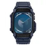 SPIGEN RUGGED ARMOR "PRO" Apple Watch 10/11 (46 MM) készülékhez tok tengerészkék