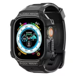 SPIGEN RUGGED ARMOR 'PRO' Apple Watch Ultra 1/2/3 (49 MM) készülékhez tok fekete