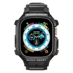 SPIGEN RUGGED ARMOR 'PRO' Apple Watch Ultra 1/2/3 (49 MM) készülékhez tok fekete