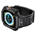 SPIGEN RUGGED ARMOR 'PRO' Apple Watch Ultra 1/2/3 (49 MM) készülékhez tok fekete
