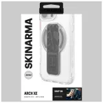 Mágneses fogantyú Skinarma Arch XE Phaze Smart Grip-Stand Titanium