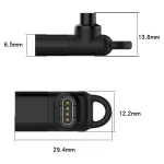 USB-C adapter Beline Garmin órákhoz töltéshez, fekete