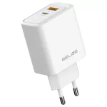 Fali töltő Beline 45W USB-A/USB-C BLN2CW45 fehér