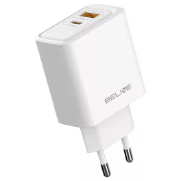 Fali töltő Beline 45W USB-A/USB-C BLN2CW45 fehér