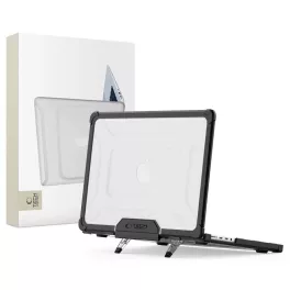   TECH-PROTECT SMARTSHELL PRO védőtok MacBook Pro 14 M1/M2/M3/M4/M5 2021-2025 készülékhez fekete/átlátszó