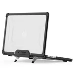 TECH-PROTECT SMARTSHELL PRO védőtok MacBook Pro 14 M1/M2/M3/M4/M5 2021-2025 készülékhez fekete/átlátszó