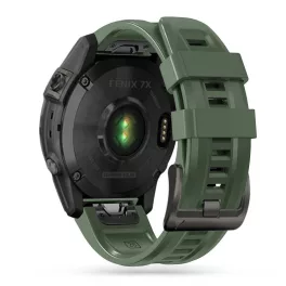   TECH-PROTECT ICONBAND Garmin Fenix 3 / 5X / 3HR / 5X PLUS / 6X / 6X PRO / 7X készülékhez óraszíj, katonai zöld