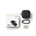 Ringke Onyx Magnetic MagSafe tok Samsung Galaxy Buds 4/4 Pro készülékhez fekete