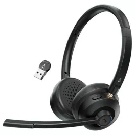   Mikrofonos vezeték nélküli fejhallgató Creative Chat Wireless Bluetooth fekete