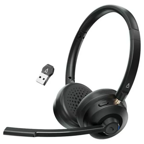 Mikrofonos vezeték nélküli fejhallgató Creative Chat Wireless Bluetooth fekete