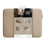 UNIQ bag Cyprus laptop tok 14" vízálló neoprene natúr barna
