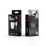 Maxlife MXTC-01 1× USB 2.1A töltő + Lightning kábel fehér
