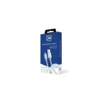 3MK Hyper Cable USB-A - Micro USB 1.2m 5V 2,4A kábel fehér