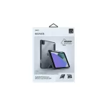 UNIQ Moven tok iPad Pro 12,9 (2021) készülékhez Antimikrobiális szénszürke