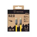 Tactical Fat Man 2.0 kábel USB-C/USB-C 1m sárga