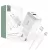 Tech-Protect Hálózati Töltő szett PD20W / QC3.0 USB-A+C + USB-C / Lightning kábellel Fehér