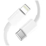 Tech-Protect Hálózati Töltő szett PD20W / QC3.0 USB-A+C + USB-C / Lightning kábellel Fehér
