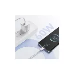 AWEI CL-219T USB-C to USB-C60W iPhone 15 készülékhez kábel fekete