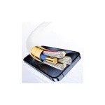 AWEI CL-219T USB-C to USB-C60W iPhone 15 készülékhez kábel fekete