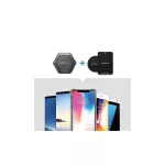 Spigen QS24 Légbeömlő Mágneses Tartó Univerzális fekete 000CG21944