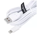Maxlife USB–Lightning kábel 3,0 m 2A fehér