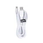 Maxlife USB–Lightning kábel 3,0 m 2A fehér