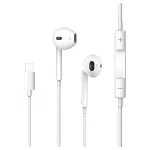 USAMS sztereó fejhallgató EP-24 Lightning iPhone 7/8/X/XS/XS Max/XR készülékhez fehér HSEP2401