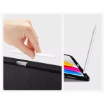 TECH-PROTECT SC PEN CANVAS iPad 10.9” 10/2022 készülékhez, iPad 11” 11/2025 készülékhez tok obsidián fekete