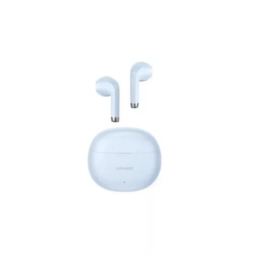 Usams RHYMBO bluetooth fülhallgató SZTEREO (v5.3, TWS, zajszűrő + töltőtok) VILÁGOSKÉK (BHUYO03)