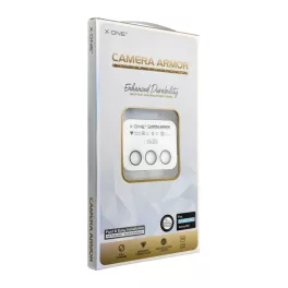   X-ONE Sapphire Camera Armor Samsung Galaxy S25 készülékhez ezüst