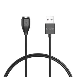   TECH-PROTECT MC04 ULTRABOOST töltő USB kábel 100CM GARMIN WATCH készülékhez fekete