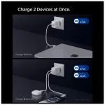 SPIGEN ESSENTIAL EE472EU 2-PORT NETWORK TÖLTŐ 47W fehér