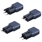 Energea TravelGo Adapter 35 USB-A/USB-C 35W fali töltő kék