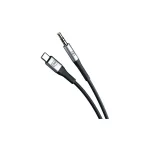 3MK AUX kábel USB-C - Jack 3.5 mm 1m