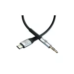 3MK AUX kábel USB-C - Jack 3.5 mm 1m