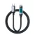 BWOO X324CL fonott gyorstöltőkábel fényjelzővel PD 27W USB-C–Lightning