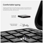 Nillkin Bumper Combo billentyűzetes tok iPad 10.9 2022/11 2025 készülékhez fekete