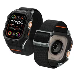   SPIGEN LITE FIT "PRO" Apple Watch Ultra 1 / 2 / 3 (49 MM) készülékhez tok, matt fekete