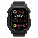 SPIGEN LITE FIT "PRO" Apple Watch Ultra 1 / 2 / 3 (49 MM) készülékhez tok, matt fekete