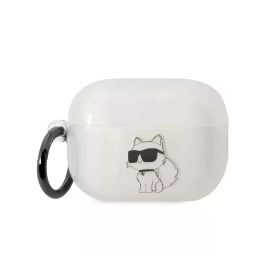 Karl Lagerfeld tok fehér KLAP2HNCHTCT Airpods Pro 2 készülékhez